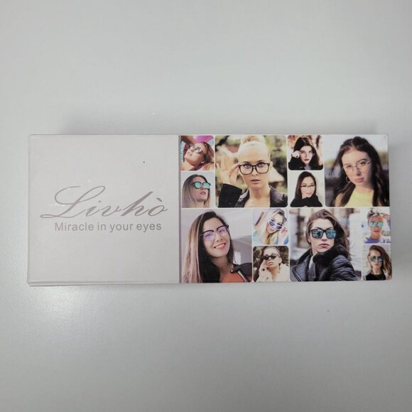 Livho Miracle Blue Blocking Glasses Girl Pink Transparent Clear Case Accessories - Picture 13 of 14